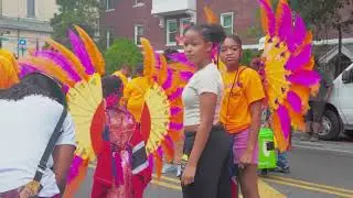 Walk with me ; Kiddies Carnival 2024 Brooklyn , early morning, so cute