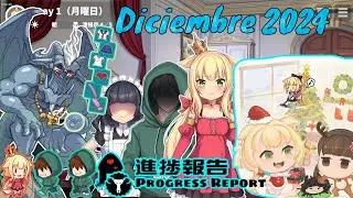 Informe De Progreso The Demon's Stele & The Dog Princess Diciembre 2024