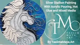 16. Fluid Art Meets Mixed Media? STRIKING 
