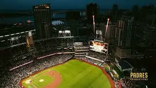 PETCO PARK From The Sky: San Diego Padres Live Game Drone Footage