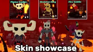 Volcano Valley Revamp Skin showcase and rating (tower heroes)
