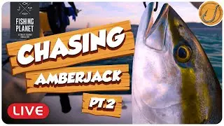 We're fishing for Amberjack! pt.2 (Ocean Fishing) | Fishing Planet [LIVE]