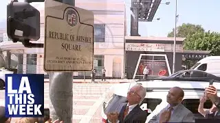 Republic of Artsakh Square Dedication