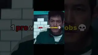 1 pro vs 455 noobs 