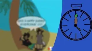 Speed paint: SUMMER BREAK (insert bad joke about getting wet here*lenny face*)