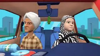 العجوز والسواقة 😂😂😂