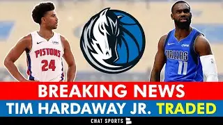 🚨TRADE ALERT 🚨 Mavericks Trade Tim Hardaway Jr. To Pistons For Quentin Grimes | Mavericks News