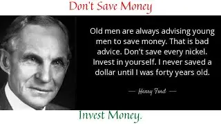 Don't Save to Save Money, Save to Invest & make more | Inflation | Shrinkflation