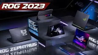 NEW LAPTOP!! CES 2023 - ALL NEW ROG GAMING LAPTOP