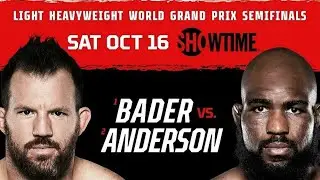 Ryan Bader VS Corey Anderson BATTLE IN UFC 3 / BELLATOR 268