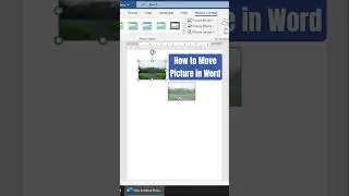 How to Move Picture in Word 