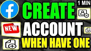How To Create A New FaceBook Account When You Already Have One (2025)