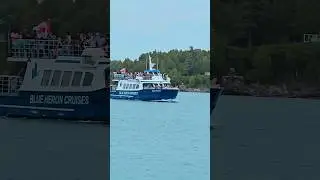 Tobermory is a harbour village on the Bruce Peninsula in the province of Ontario, #shorts #travel
