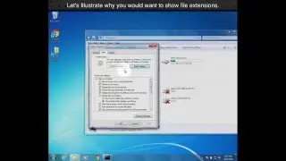 How to show file extensions, hidden files, and more in Windows 7