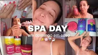Vamos tirar um momento pra cuidar da gente?! | SPA Day bem rapidinho 🛁🚿