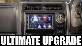 The Best Upgrade For Your 90 Series Land Cruiser Prado Interior | One Car Double Din Stereo