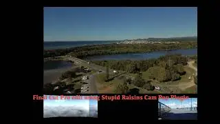 Final Cut Pro edit using Stupid Raisins Cam Pop Plugin