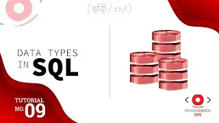 Data Types in SQL | Lecture 9 | Hindi / Urdu | Programming Eye
