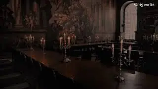 you're studying in a haunted library with candles ( dark academia playlist )