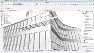 054 Curtain wall ArchiCAD