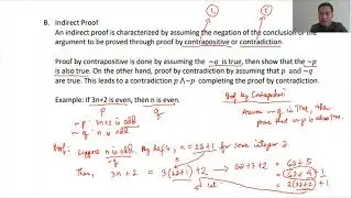 Lesson 1.2 Number Theory : Proof by Contrapositive