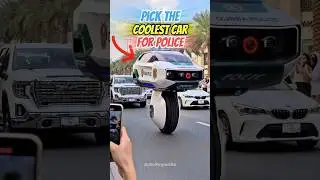 Pick the Coolest Car for Police 👮‍♂️🚓 