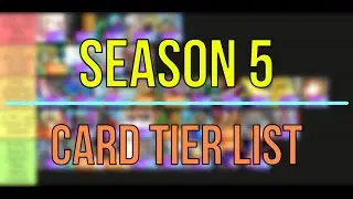 Season 5 Card Tier List for Yu-Gi-Oh! Master Duel
