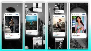 trending Instagram frame 3D video editing alight motion|| Instagram profile 3D trend status editing