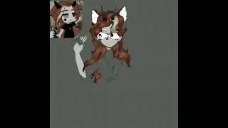 арт на конкурс.  #работадляблум  @DarkBloom_UwU