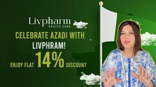 Azadi Sale is Here! @NatashaWaqas  Orders Her LivPharm Favorites