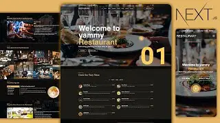 💥 Nextjs Website: Building a Responsive Restaurant Website using TypeScript (1)