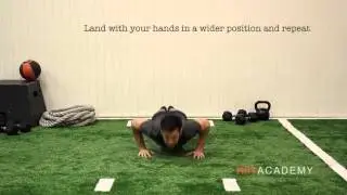 HIIT Exercises: How to do In Out Push Ups