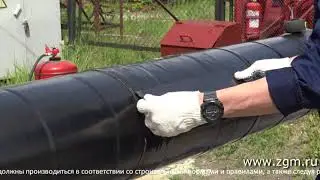 Heat-shrinkable sleeve Abris: Protection of steel pipelines