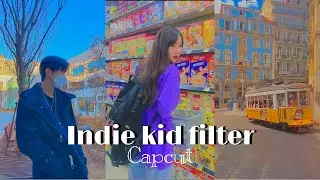 (eng/indo sub) capcut indie kid aesthethic filter