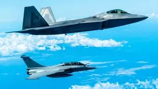 The French Rafale Once Shot Down an F-22 Raptor 