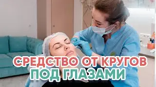 Treatment and prevention of aging in the area around the eyes