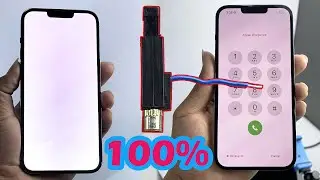 How To Fix iPhone 13 Pro Max White Screen Fix By Electric igniter Lighter 
