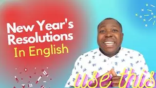 English Phrases For New Year's Resolutions | Useful English Expressions | To Start Your New Year.