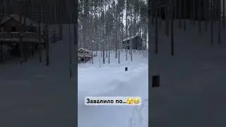 Завалило и засыпало…🤪#shorts