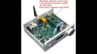 Modified to a Chinese USB audio DAC. More audiophile ..