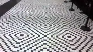 New flooring in G concourse MSP