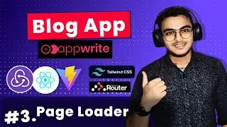 #3. Animate Page loader | react custom screen loader 