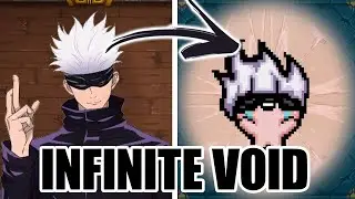 You can play as GOJO FROM JUJUTSU KAISEN in ISAAC
