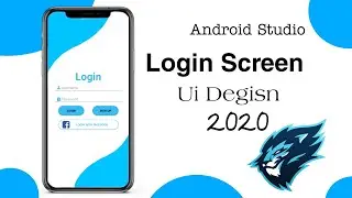 Create beautiful login screen|Android Studio Tutorial | Login ui desgin 2020