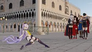 【Azur Lane MMD】 They see her rollin', they hatin'