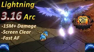 [3.16] The Strongest Arc Lightning Elementalist build Returns - Path of Exile Scourge