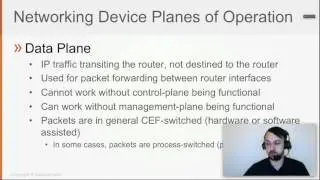 51  Network Device Planes of Operation  (CCNA SEC 210-260)