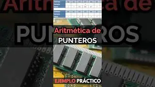 Qué es la Aritmética de Punteros: Ejemplo práctico #aprenderaprogramar #lenguajec #cprogramming