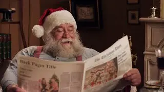 Amazing christmas santa greeting video 2022