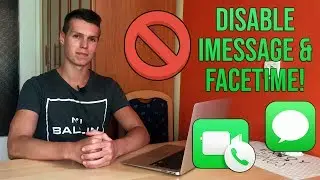 HOW TO DISABLE IMESSAGE or FACETIME on ANY IOS DEVICE!